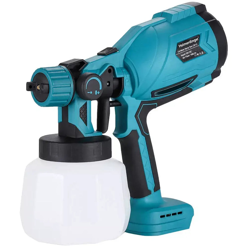 PaintMax: Pistola de Pulverização Elétrica - Lote Especial com Preço Exclusivo + BRINDE (2 Baterias Extras)