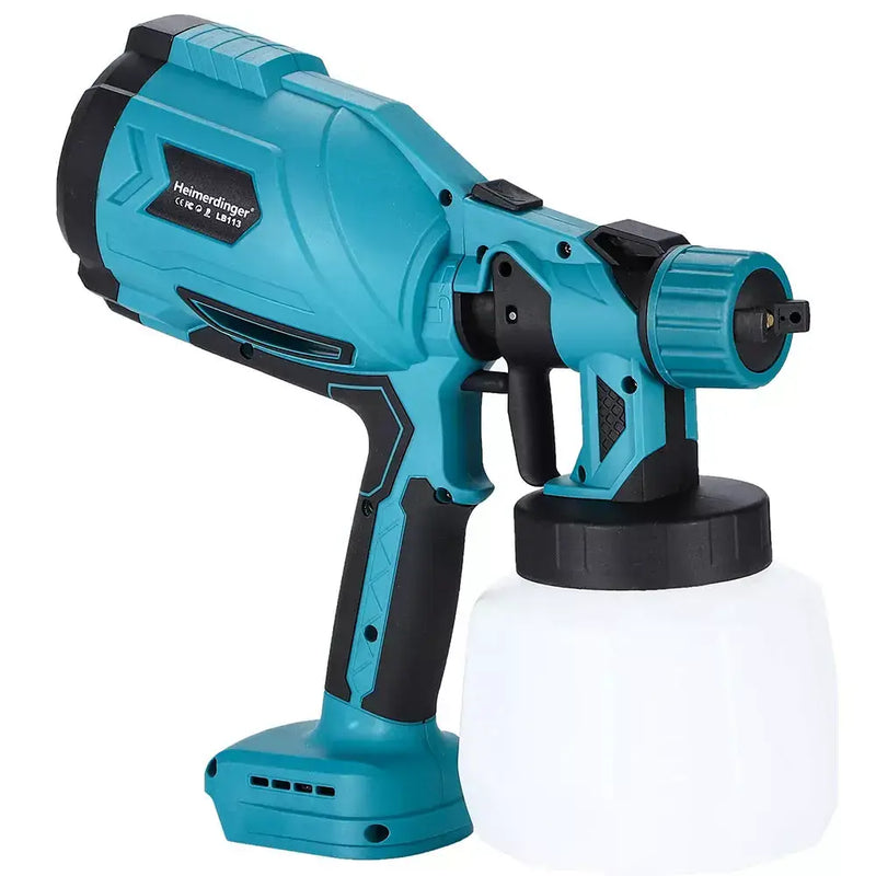 PaintMax: Pistola de Pulverização Elétrica - Lote Especial com Preço Exclusivo + BRINDE (2 Baterias Extras)