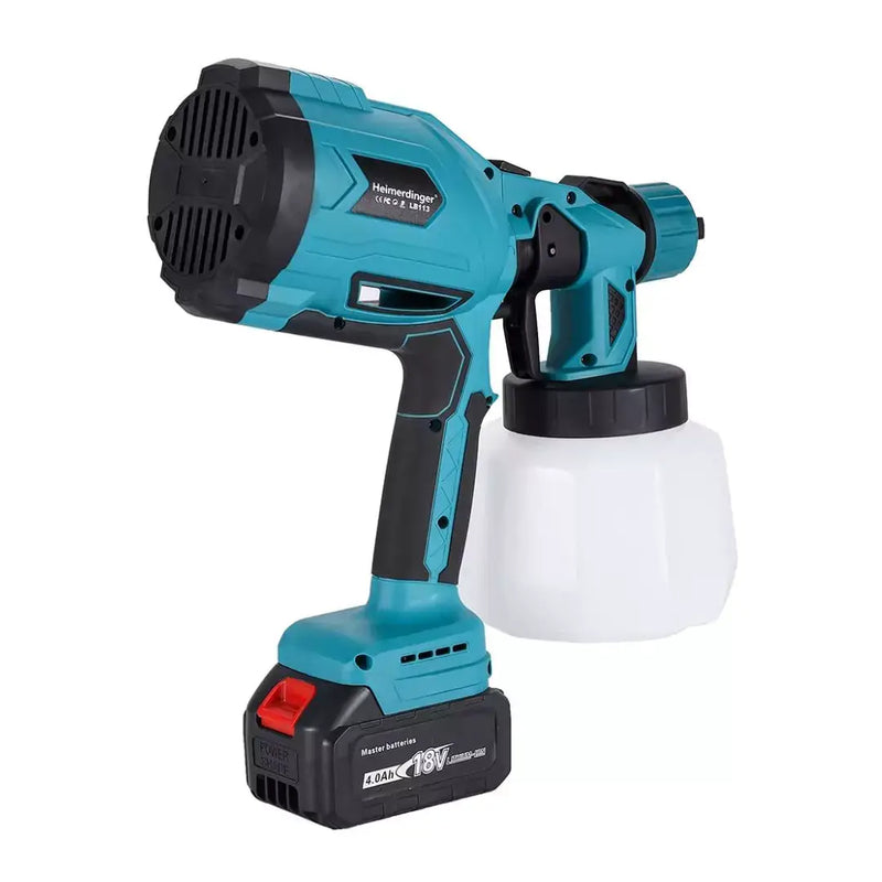 PaintMax: Pistola de Pulverização Elétrica - Lote Especial com Preço Exclusivo + BRINDE (2 Baterias Extras)
