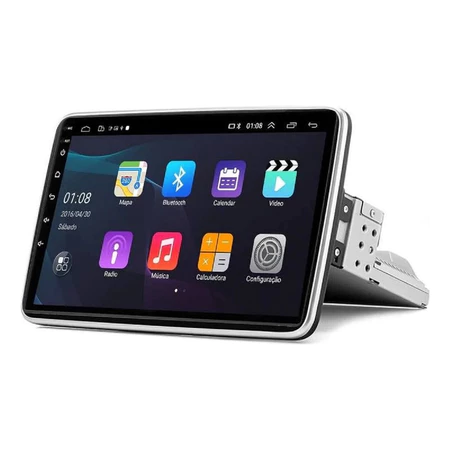 Oferta | Central Multimídia Universal | Tela Rotativa e Flutuante Carplay Android Wifi (PARA QUALQUER CARRO)