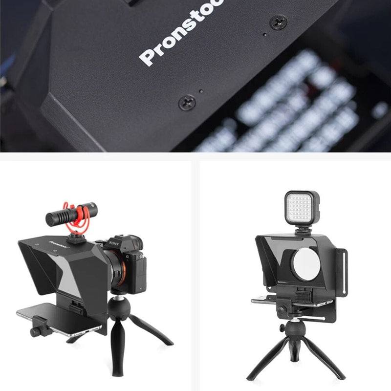 ProPrompt - Teleprompter para Smartphones e Câmera com Controle Remoto