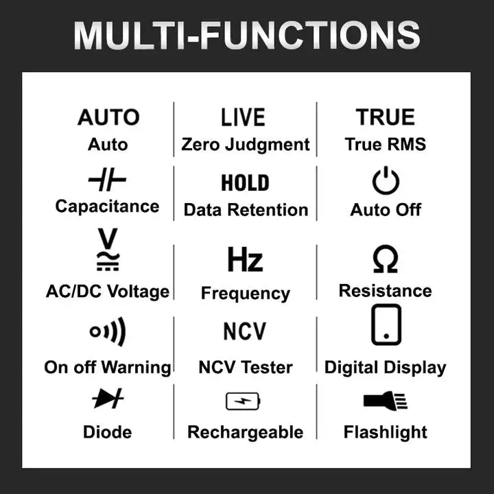 Multímetro Smart Digital | Raysdex